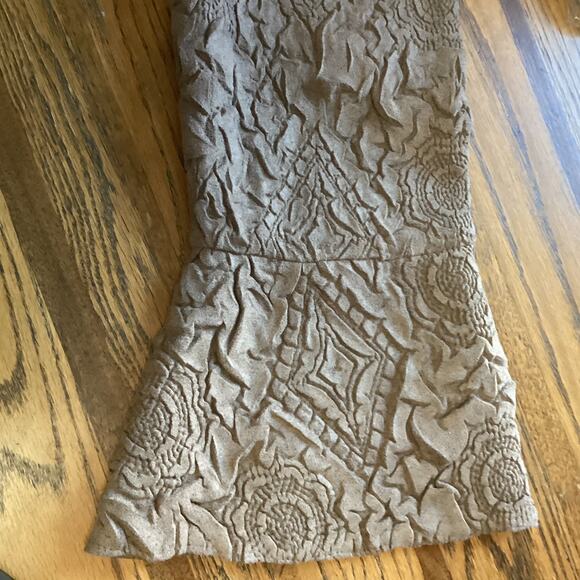 Chico’s Travelers Open Front Textured Blazer Jacket Bell Sleeves Size 2 (12/14) - Picture 12 of 13